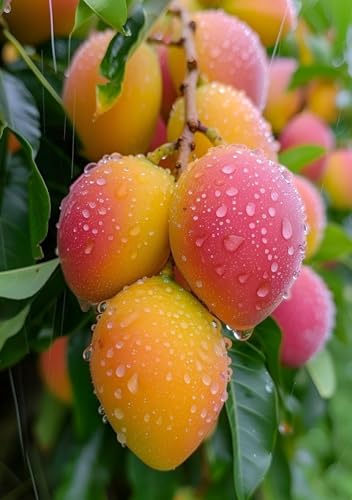 Seedless Red Mango Fruit | Seedless Red Mango Plant